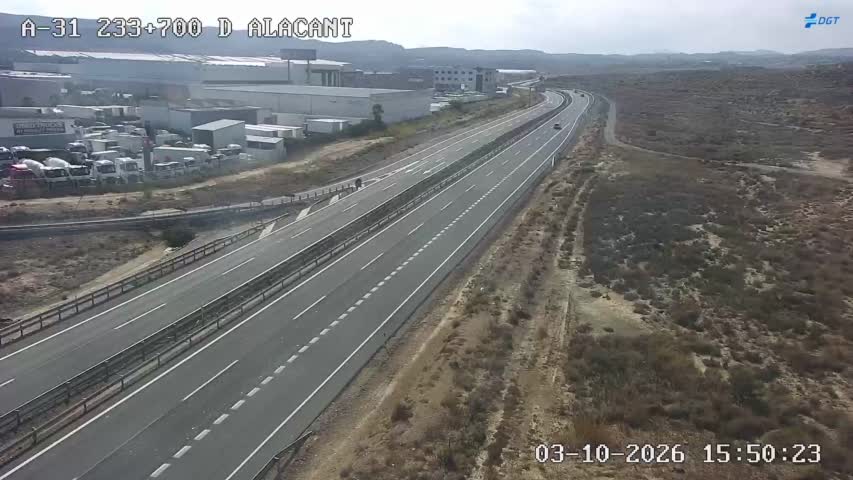 Cámara A-31 Km 233,7