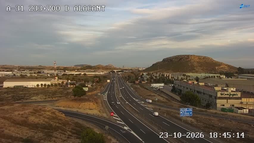 Cámara A-31 Km 233,7