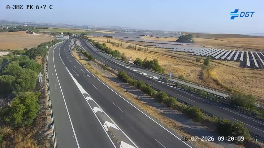 Cámara interior Cádiz Km 6,7 (A-382)