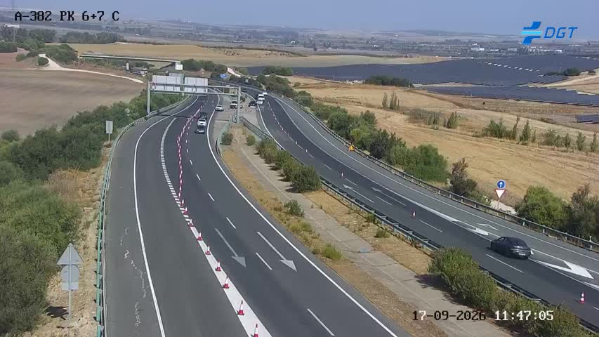 Cámara interior Cádiz Km 6,7 (A-382)