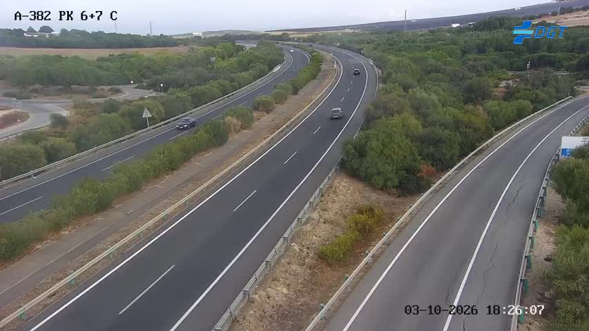 Cámara interior Cádiz Km 6,7 (A-382)