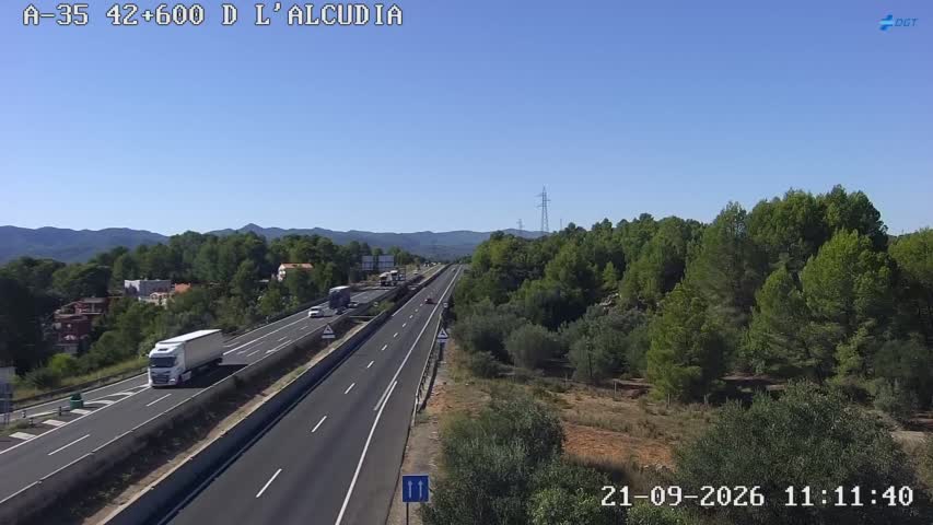 Cámara Valencia Sur Km 42,5 (A-35)