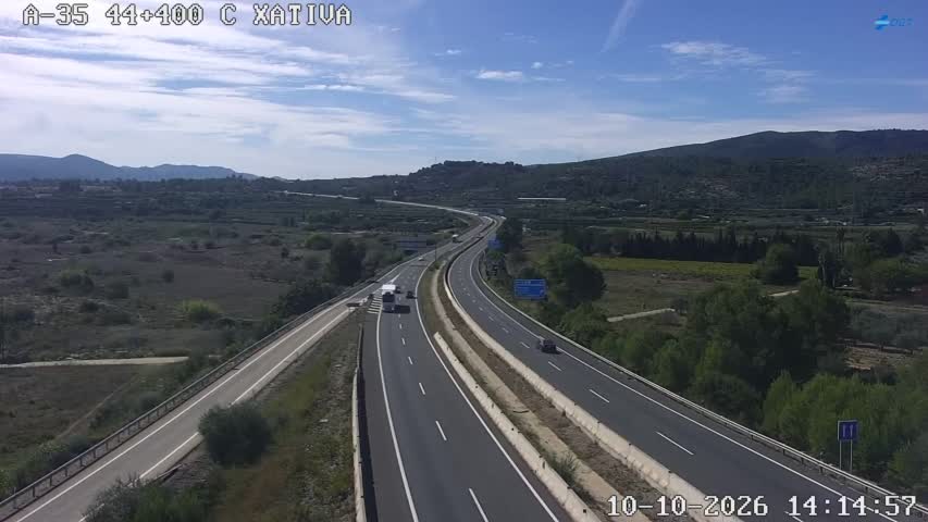 Cámara de tráfico en la A-35, km 44.3