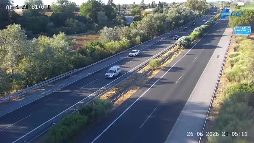 Cámara Cádiz Km 81,0 (AP-4)