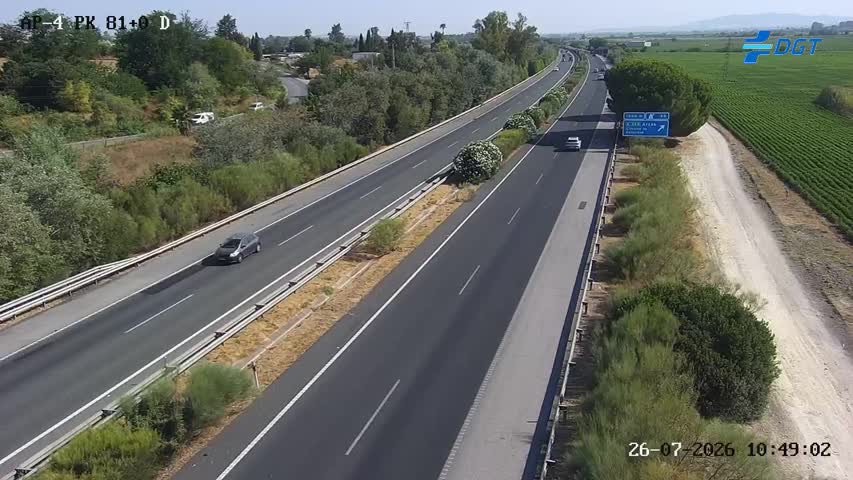 Cámara Cádiz Km 81,0 (AP-4)