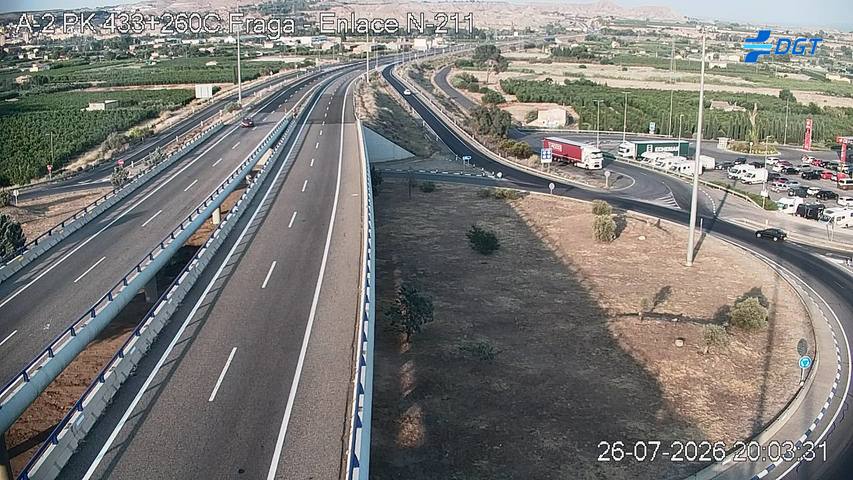 Cámara Fraga Este - A-2 (Km 433)