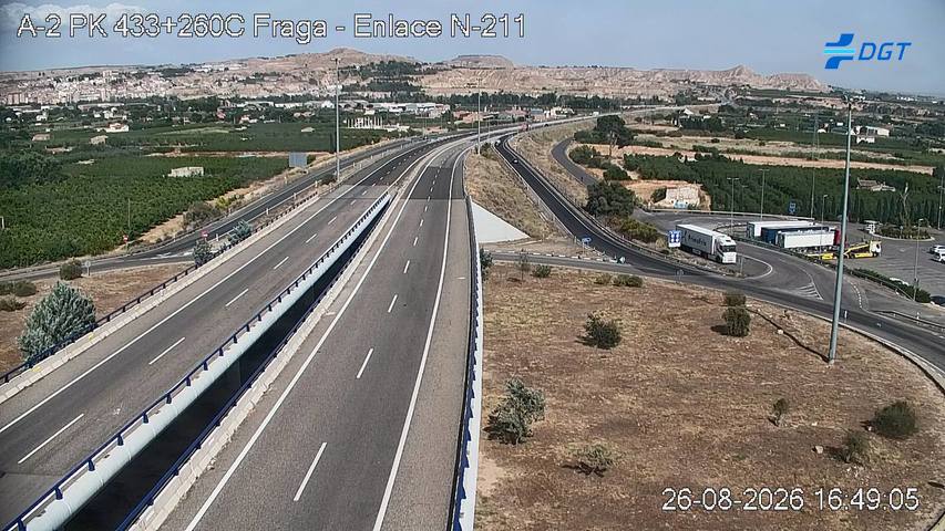 Cámara Fraga Este - A-2 (Km 433)