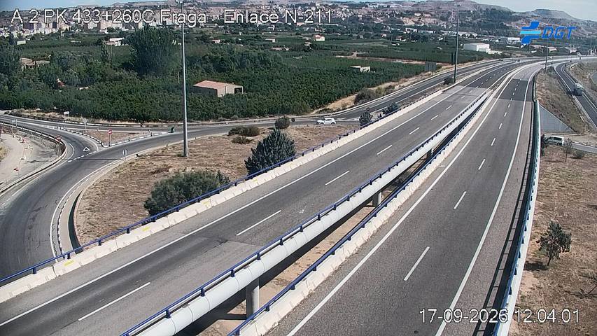 Cámara Fraga Este - A-2 (Km 433)