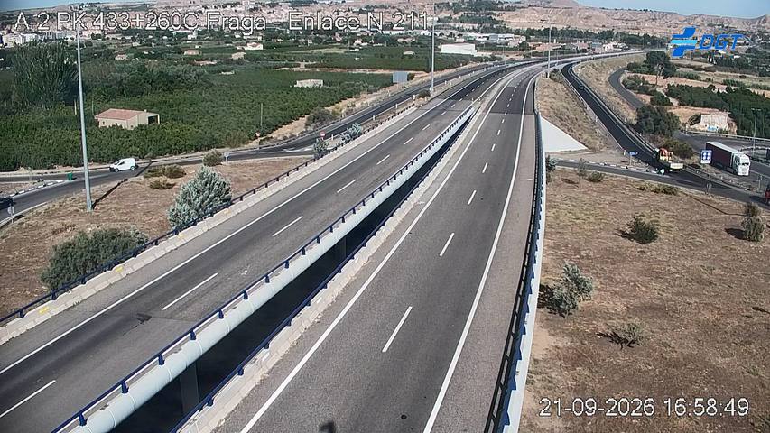 Cámara Fraga Este - A-2 (Km 433)