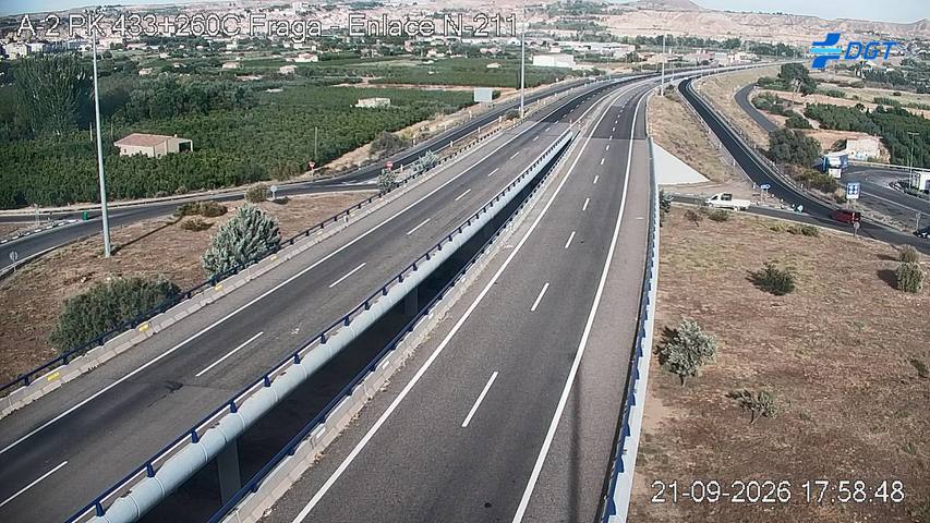 Cámara Fraga Este - A-2 (Km 433)