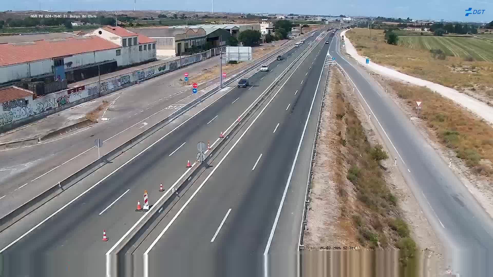 Cámara Eje Km 224,7 (A-68)