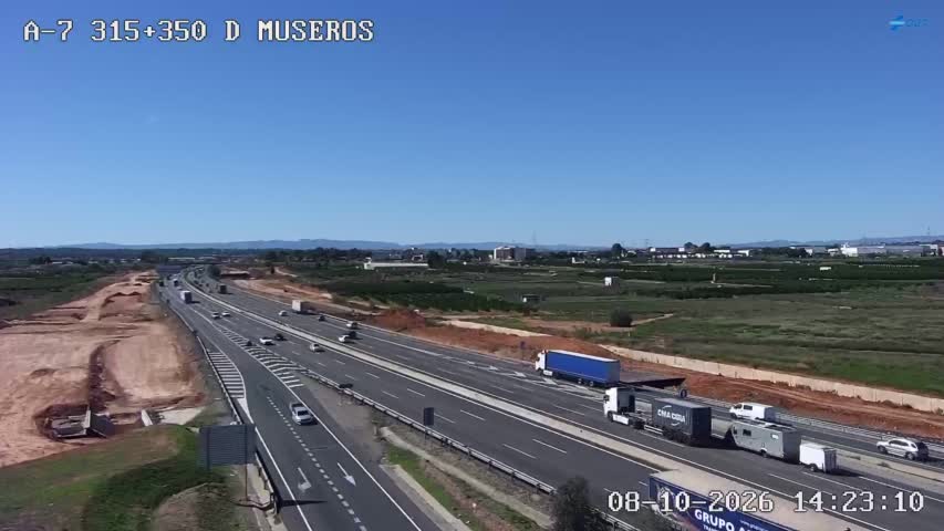 Cámara de tráfico en la A-7, km 315.35
