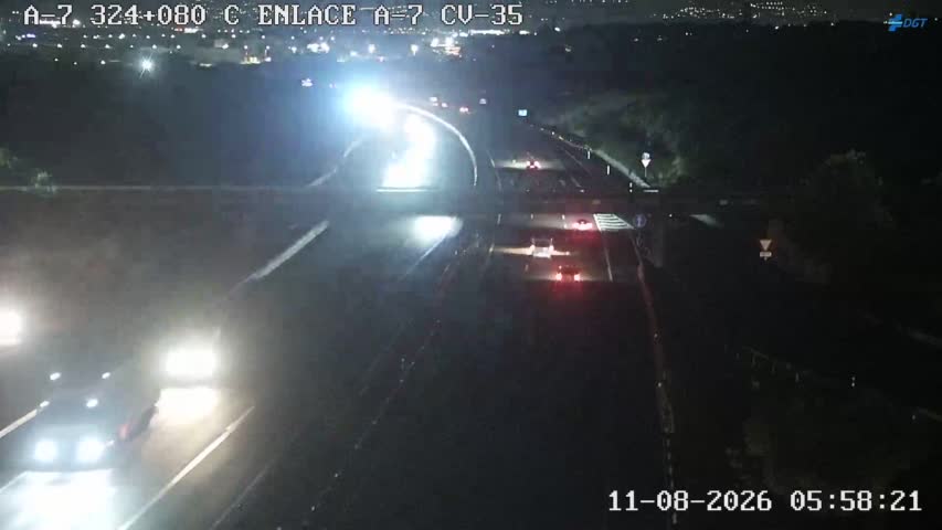 Cámara Valencia Sur Km 324,0 (A-7)