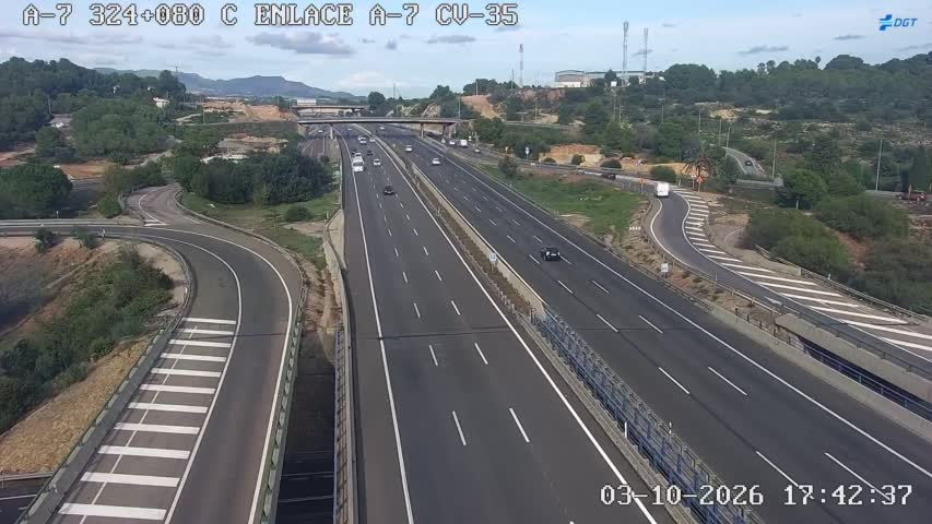 Cámara Valencia Sur Km 324,0 (A-7)