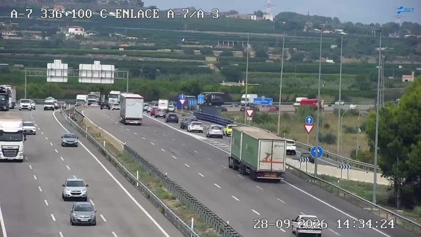 Cámara Valencia Sur Km 336,1 (A-7)