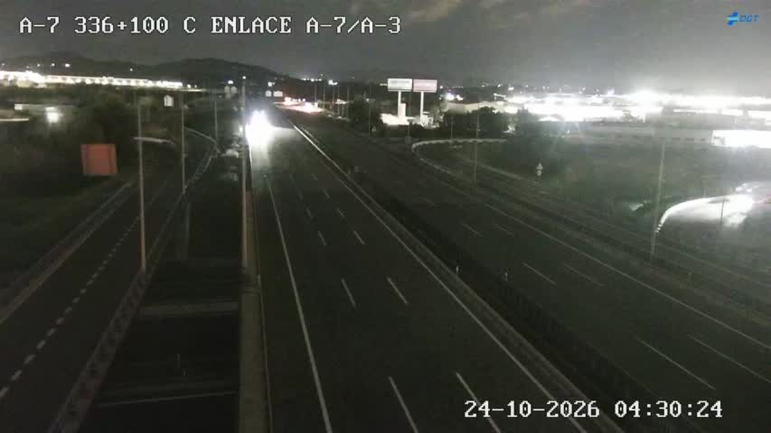 Cámara Valencia Sur Km 336,1 (A-7)