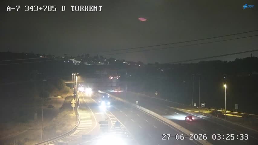 Cámara Valencia Sur Km 343,7 (A-7)