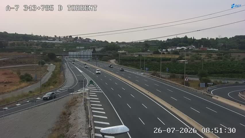 Cámara Valencia Sur Km 343,7 (A-7)