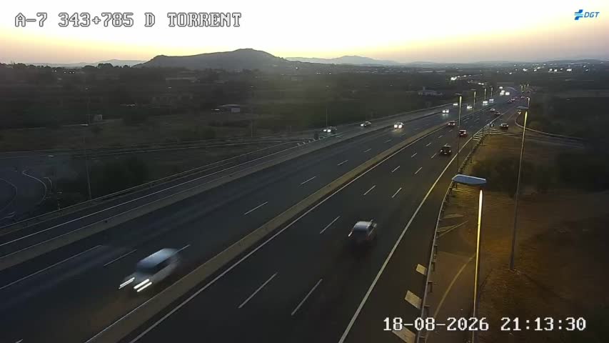 Cámara Valencia Sur Km 343,7 (A-7)
