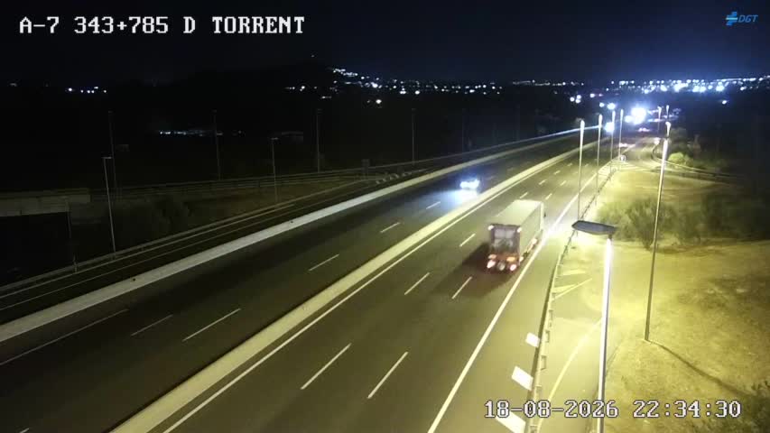 Cámara Valencia Sur Km 343,7 (A-7)