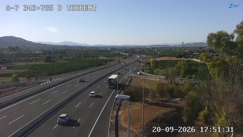 Cámara Valencia Sur Km 343,7 (A-7)