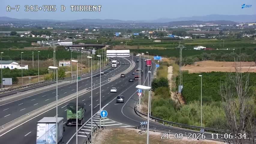 Cámara Valencia Sur Km 343,7 (A-7)