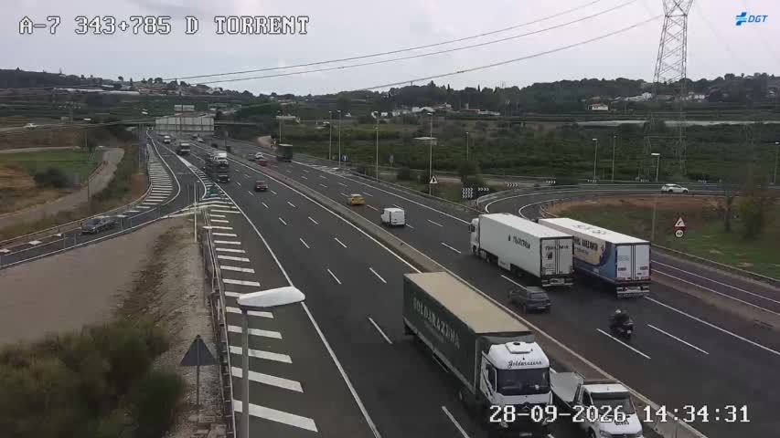 Cámara Valencia Sur Km 343,7 (A-7)