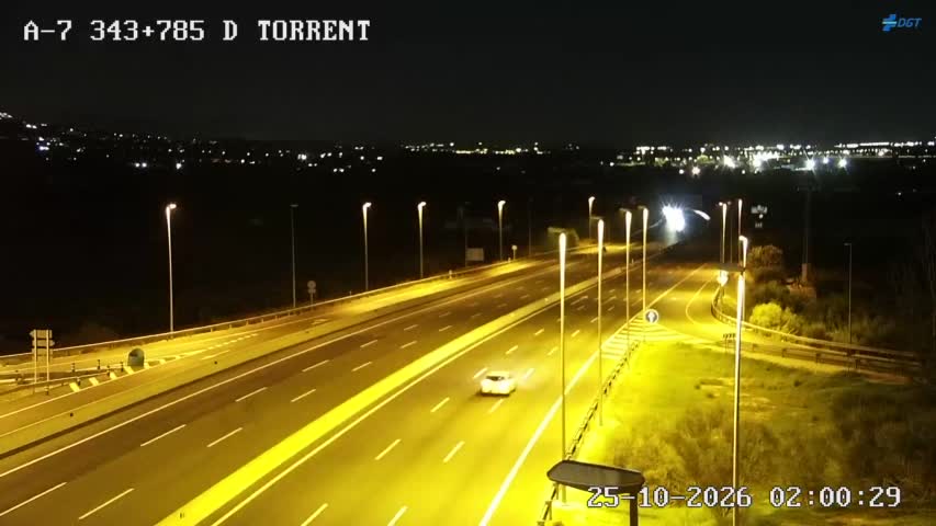 Cámara Valencia Sur Km 343,7 (A-7)
