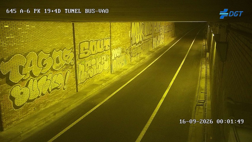 Imagen cámara A-6 Madrid Kilómetro 19,4