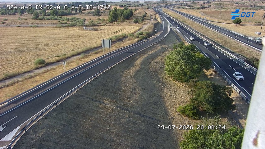 Cámara Valmojado Sur (Km 52.0)