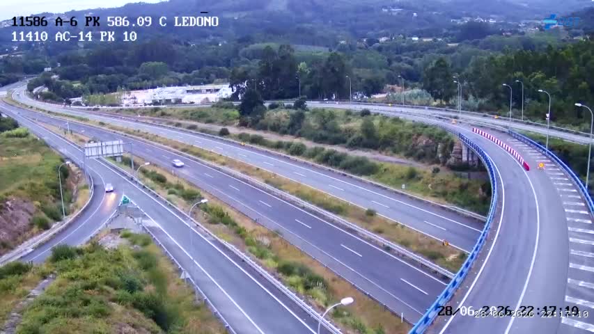 Cámara A-6 Provincia de A Coruña KM 586,1