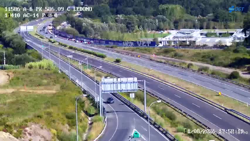 Cámara A-6 Provincia de A Coruña KM 586,1
