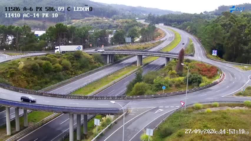 Cámara A-6 Provincia de A Coruña KM 586,1