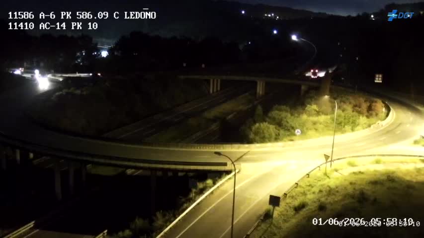 Coruña, A — A-6 km 586