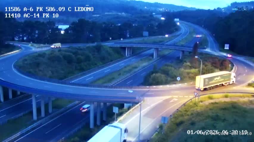 Coruña, A — A-6 km 586