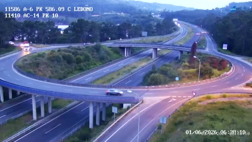 Coruña, A — A-6 km 586