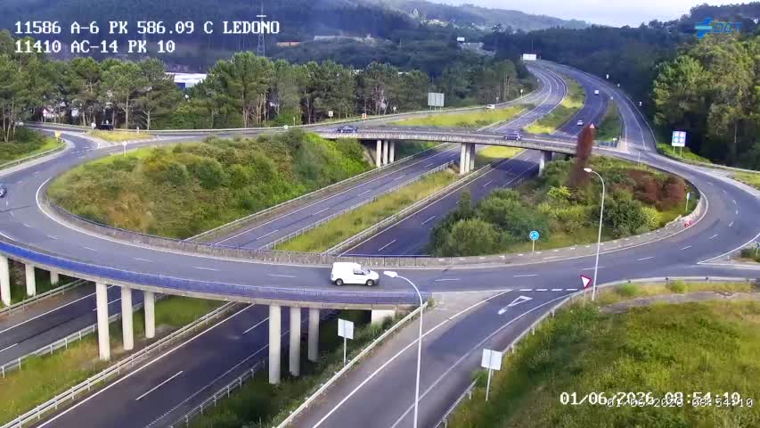 Coruña, A — A-6 km 586