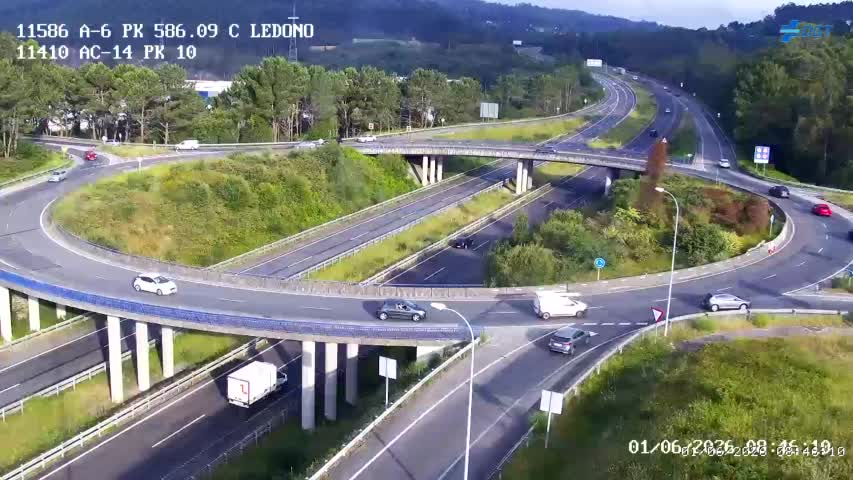 Coruña, A — A-6 km 586