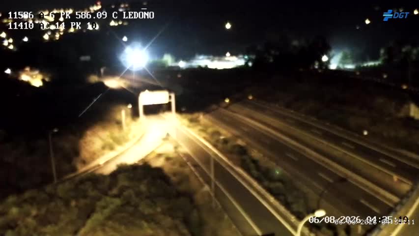 Coruña, A — A-6 km 586