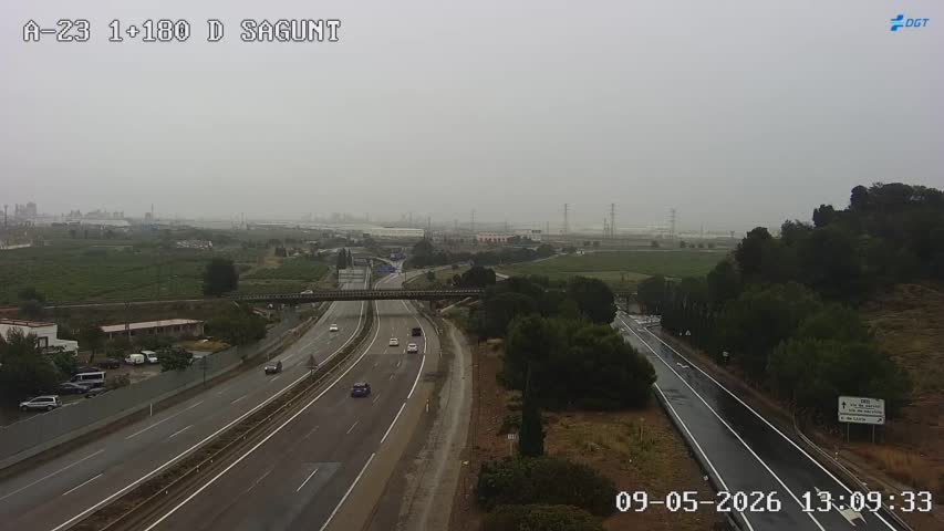 Cámara DGT A-23 PK 1.18 — A-23 km 1.18