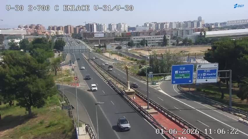 Valencia/València — V-30 km 3