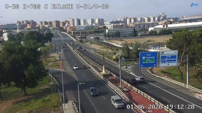 Valencia/València — V-30 km 3