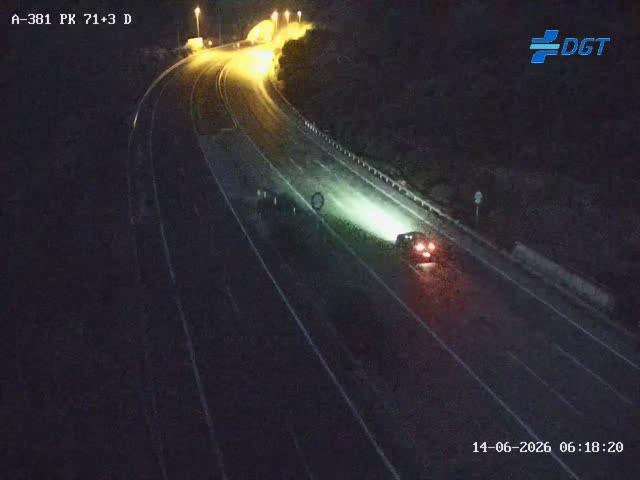Cámara interior Cádiz Km 71,3 (A-381)