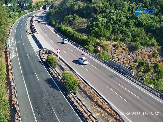Cámara interior Cádiz Km 71,3 (A-381)