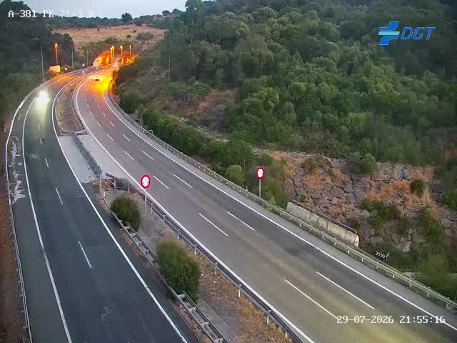 Cámara interior Cádiz Km 71,3 (A-381)