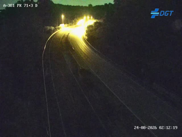 Cámara interior Cádiz Km 71,3 (A-381)