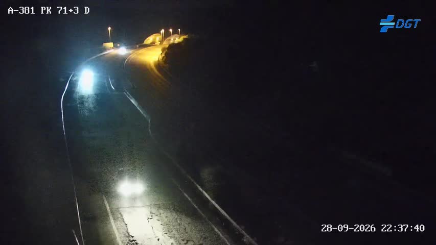 Cámara interior Cádiz Km 71,3 (A-381)