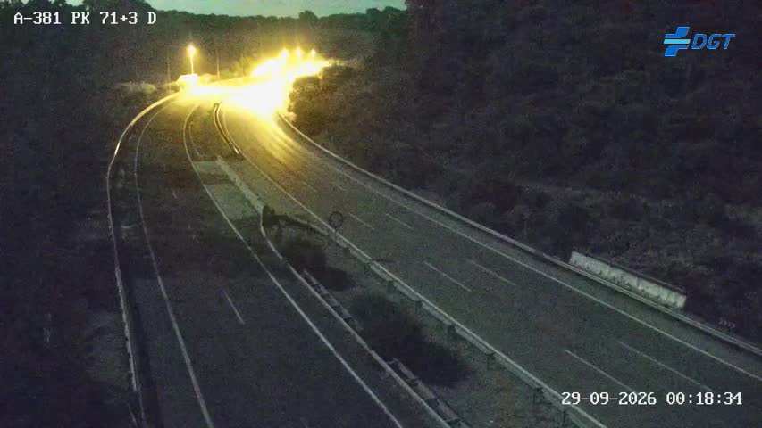 Cámara interior Cádiz Km 71,3 (A-381)