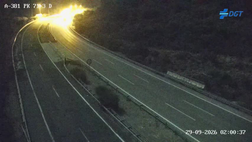 Cámara interior Cádiz Km 71,3 (A-381)