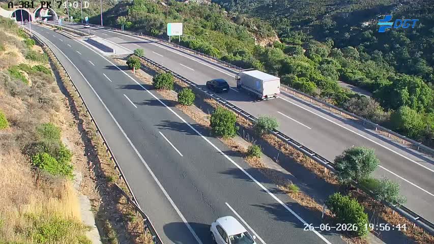 Cámara interior Cádiz Km 74,0 (A-381)